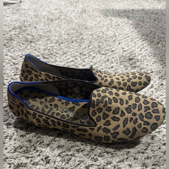 Rothy’s Leopard Print ballet flat loafers Women's Shoes size 9 - Picture 4 of 5